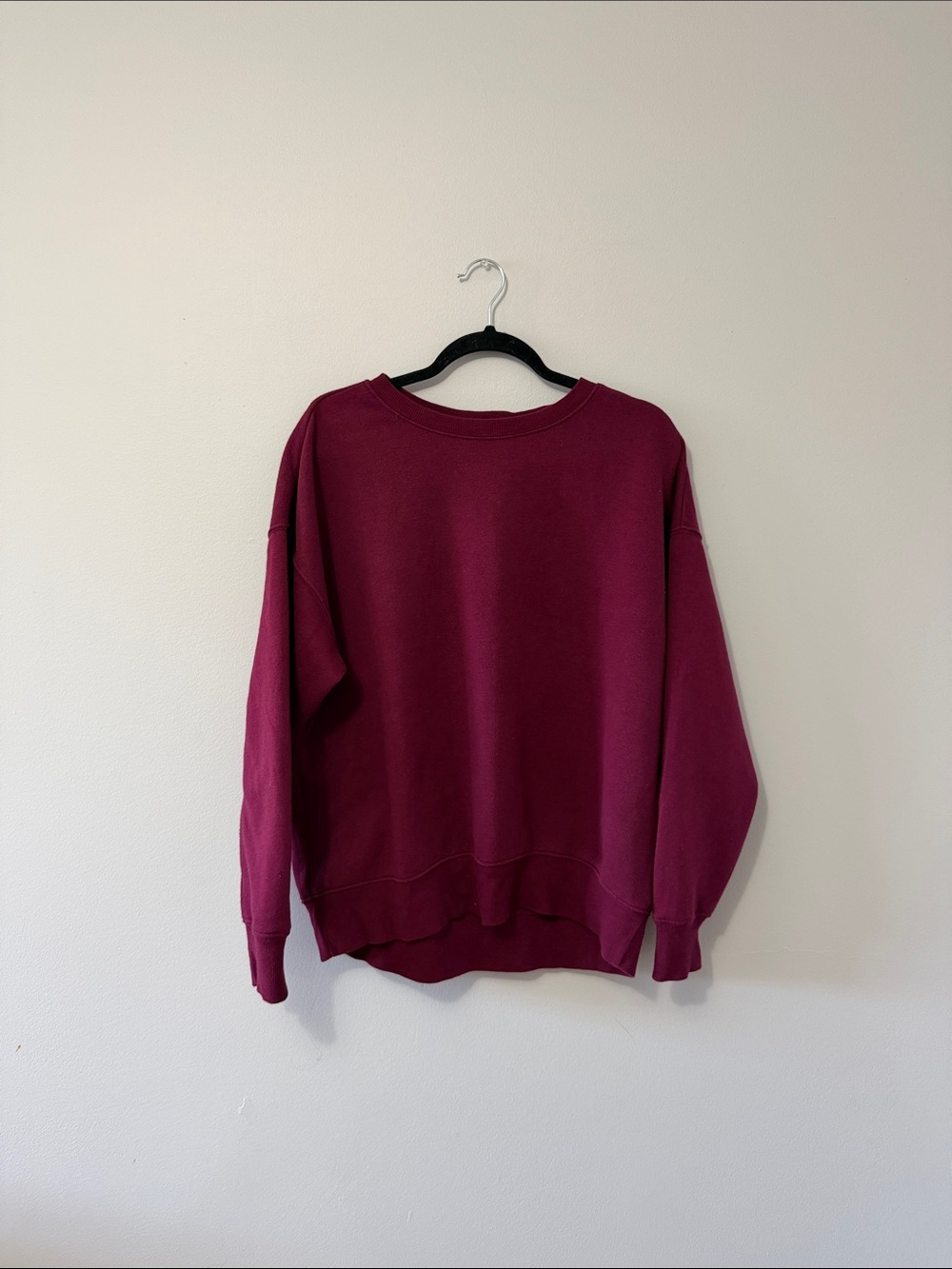 George Women's Crewneck Sweatshirt - Berry Plum